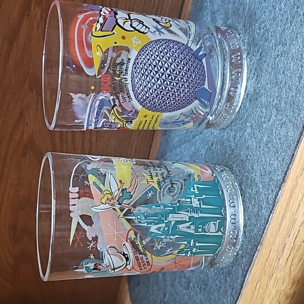 Disney 100 Years of Magic Drinking Glasses from McDonald's